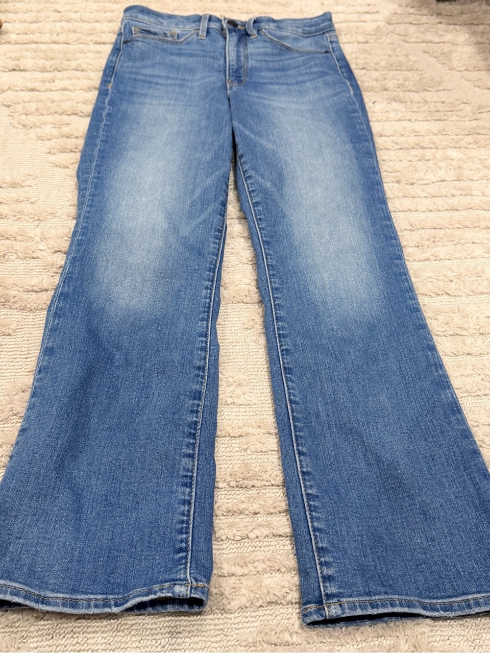 Athleta Light Blue Wide-Leg Jeans - Picture 2 of 7